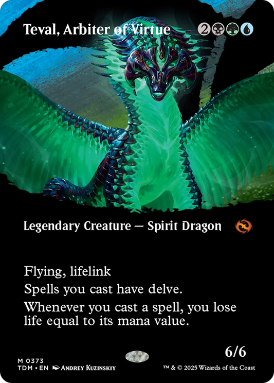 Teval, Arbiter of Virtue (0373) (Borderless)