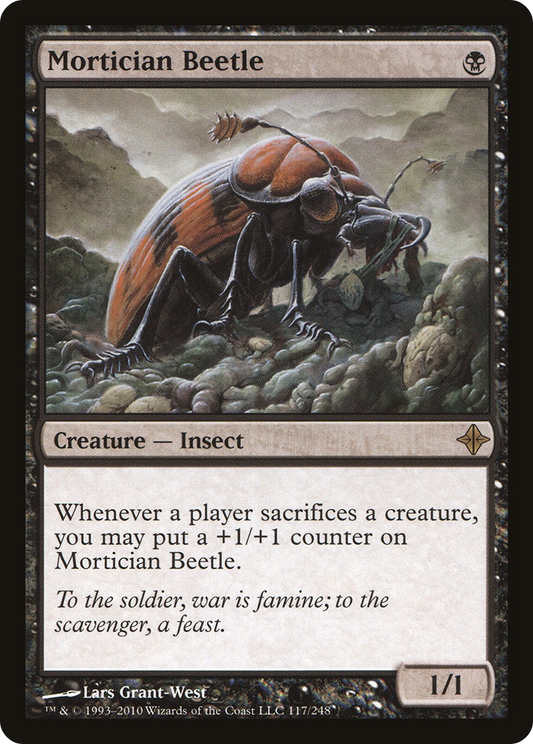 Mortician Beetle - Foil