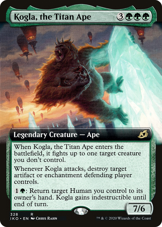 Kogla, the Titan Ape (328) (Extended Art)