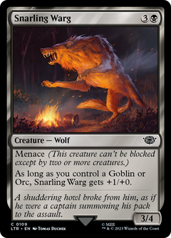Snarling Warg - Foil