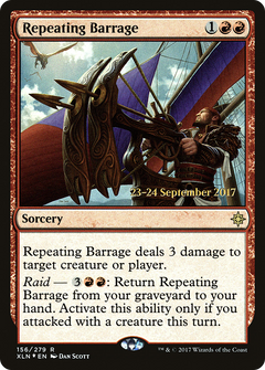 Repeating Barrage (156) (Prerelease) - Foil