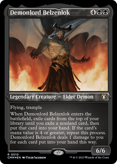 Demonlord Belzenlok (0510) - Foil Etched