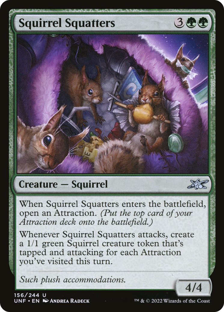 Squirrel Squatters - Foil