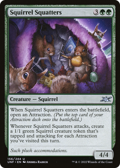 Squirrel Squatters - Foil