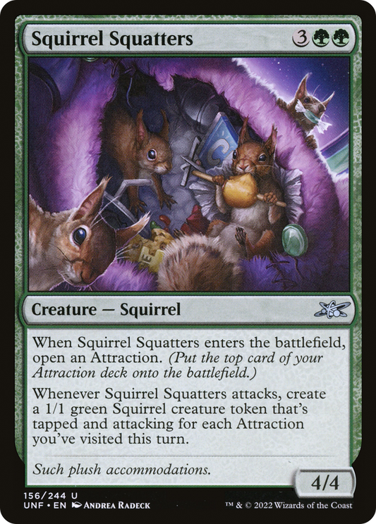 Squirrel Squatters - Foil