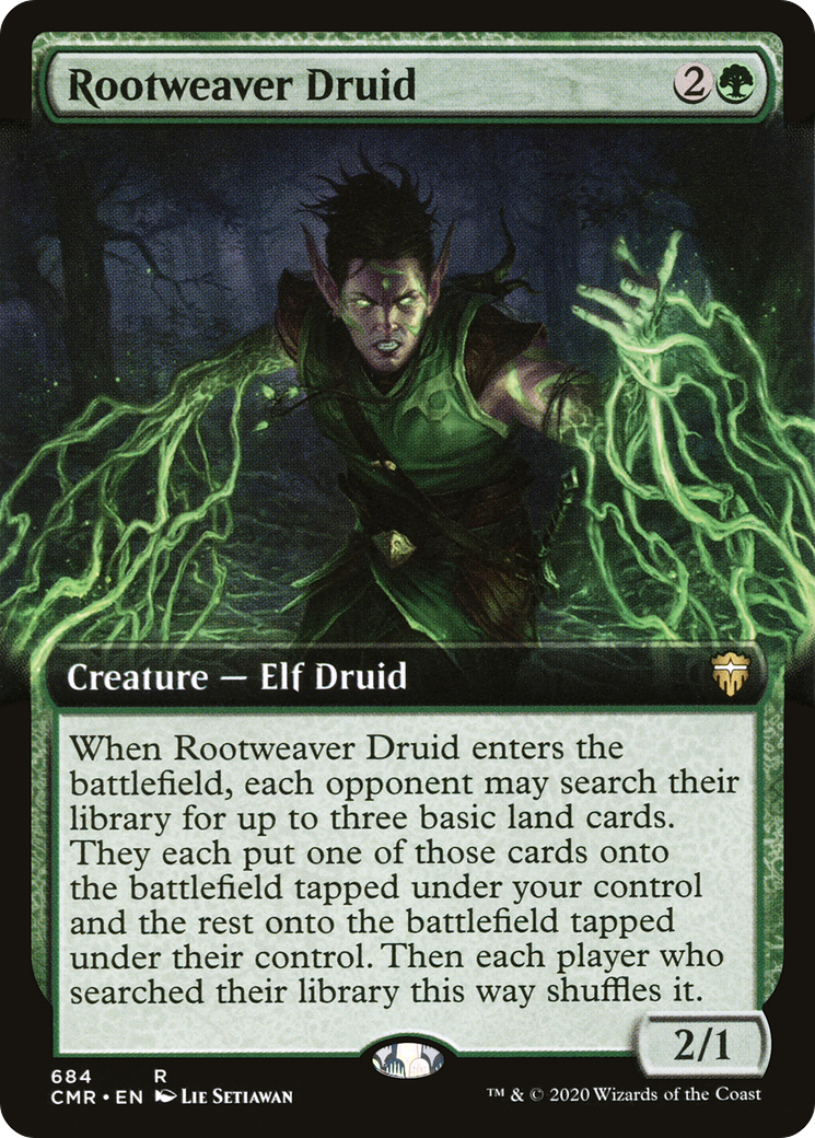 Rootweaver Druid (684) (Extended Art)