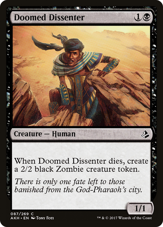 Doomed Dissenter - Foil