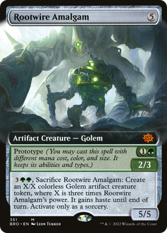 Rootwire Amalgam (351) (Extended Art) - Foil