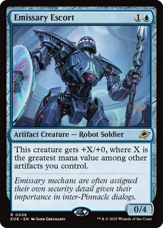 Emissary Escort (0056) (Promo Pack) - Foil