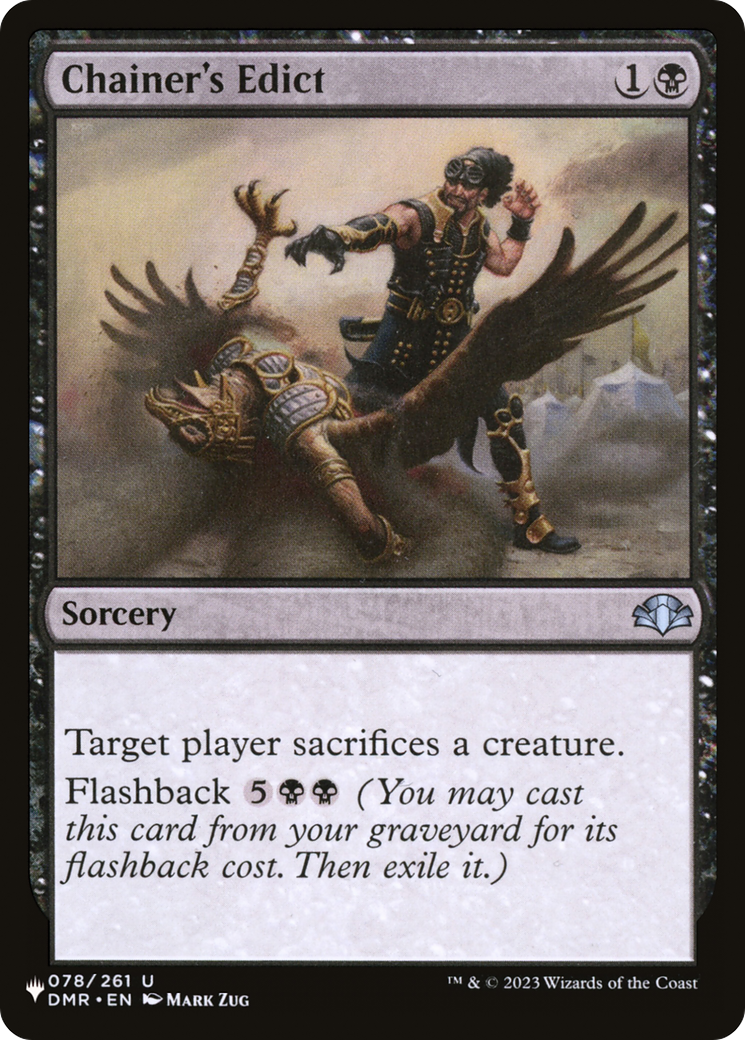 Chainer's Edict (DMR-0078) (PLST)
