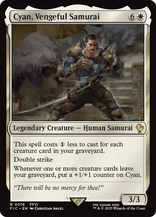 Cyan, Vengeful Samurai - Surge Foil