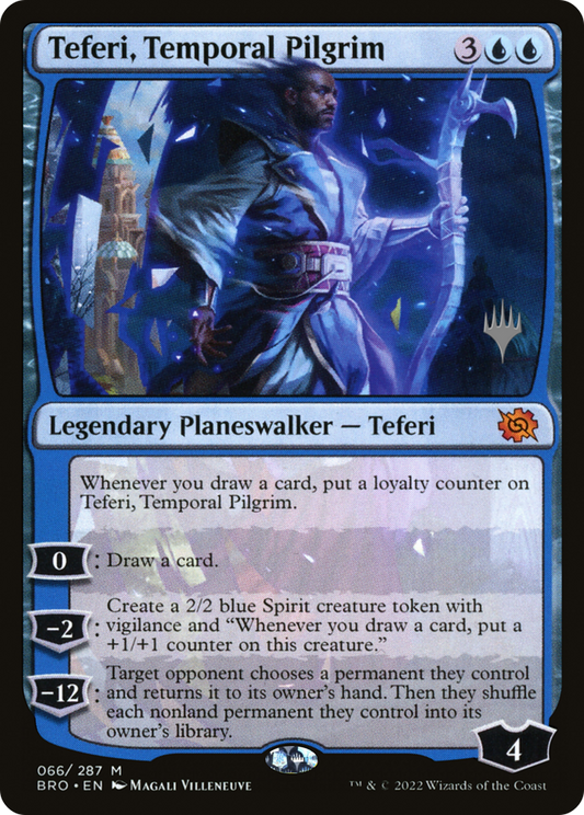 Teferi, Temporal Pilgrim (066) (Promo Pack) - Foil