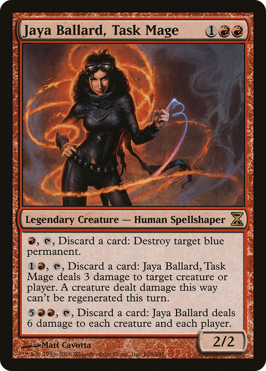 Jaya Ballard, Task Mage - Foil