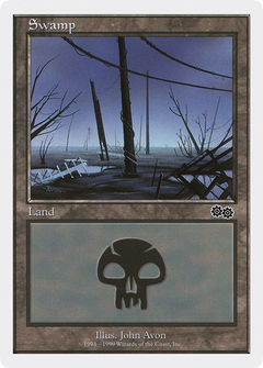 Swamp (Centre Pole With Two Overhead Wires)