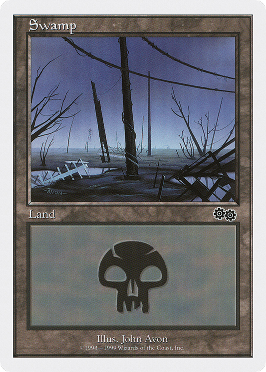 Swamp (Centre Pole With Two Overhead Wires)