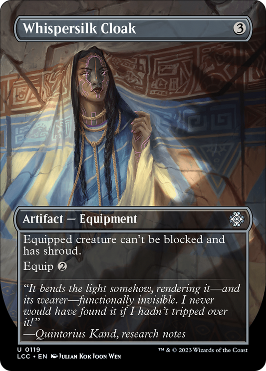 Whispersilk Cloak (0119) (Borderless)