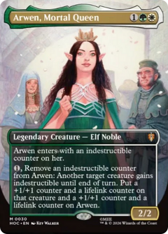 Arwen, Mortal Queen (0030) (Borderless) (HOC)