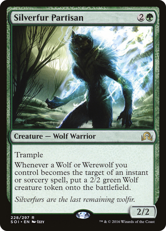 Silverfur Partisan - Foil