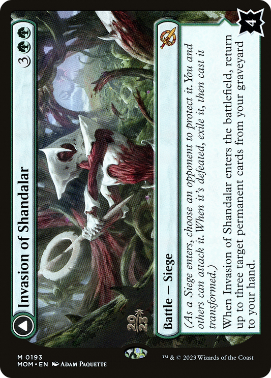 Invasion of Shandalar // Leyline Surge (0193) (Prerelease) (PMOM) - Foil