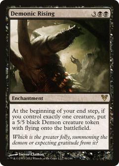 Demonic Rising - Foil