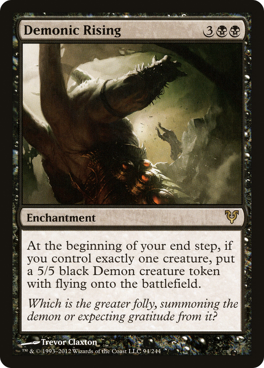 Demonic Rising - Foil