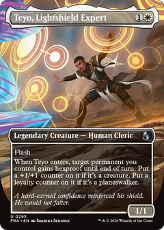Teyo, Lightshield Expert (0295) (Borderless) (FRA) - Foil