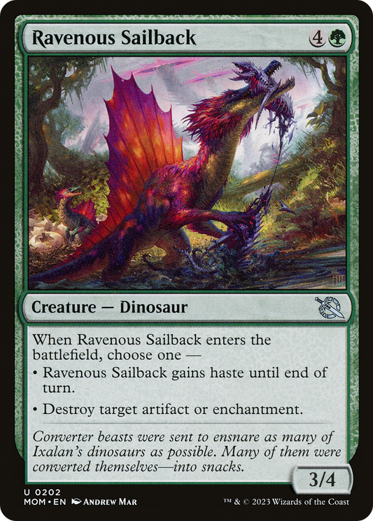 Ravenous Sailback - Foil