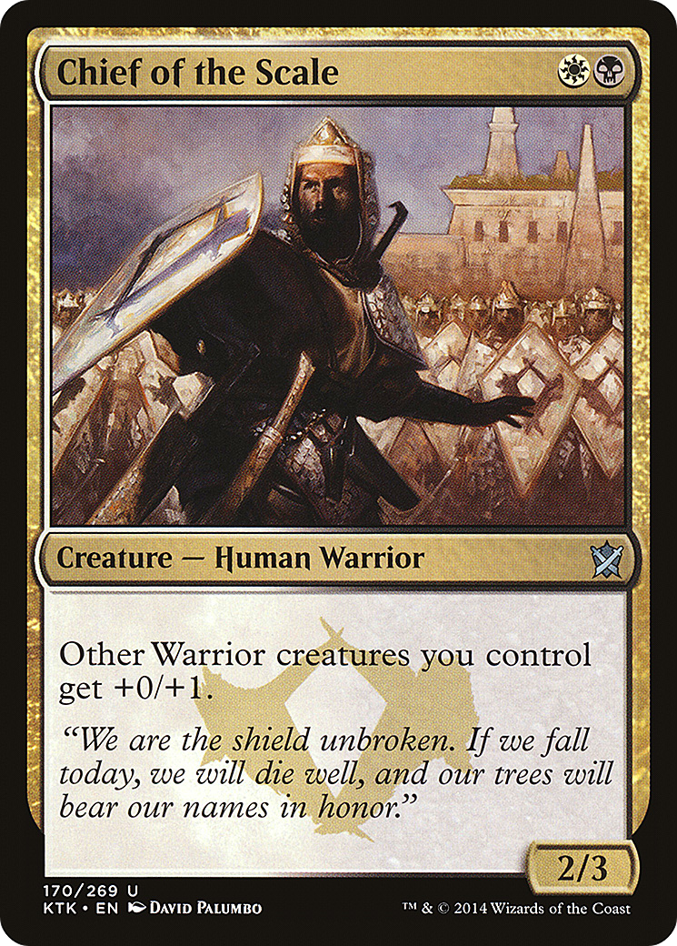Chief of the Scale - Foil