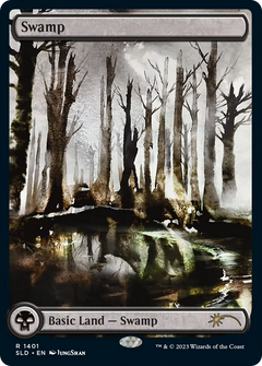 Swamp (1401) (Textless) - Foil