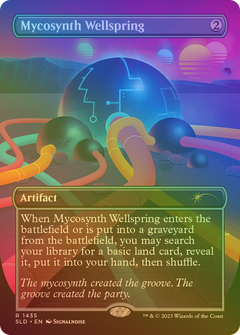 Mycosynth Wellspring (1435) (Borderless) - Rainbow Foil