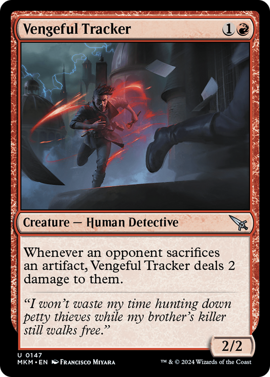 Vengeful Tracker - Foil