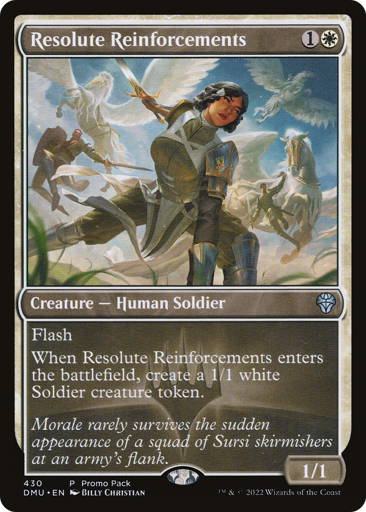 Resolute Reinforcements (430) (Promo Pack)