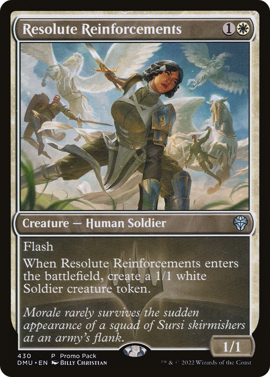 Resolute Reinforcements (430) (Promo Pack)