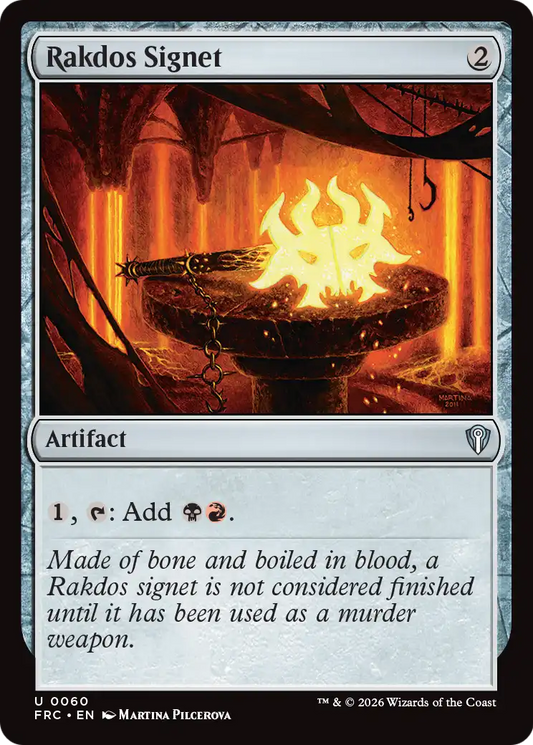 Rakdos Signet (FRC) - Foil