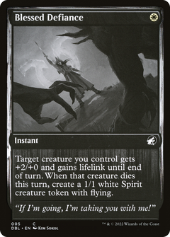Blessed Defiance - Foil