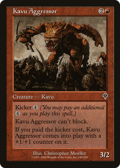 Kavu Aggressor - Foil