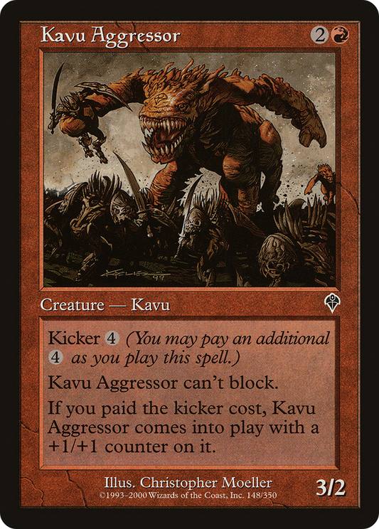 Kavu Aggressor - Foil