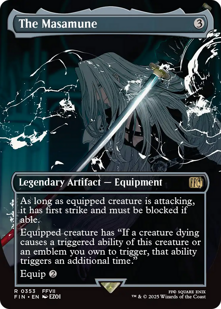 The Masamune (0353) (Borderless) - Foil