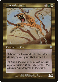 Horned Cheetah - Foil