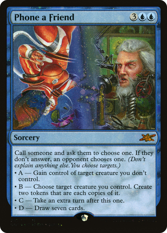 Phone a Friend (341) - Galaxy Foil