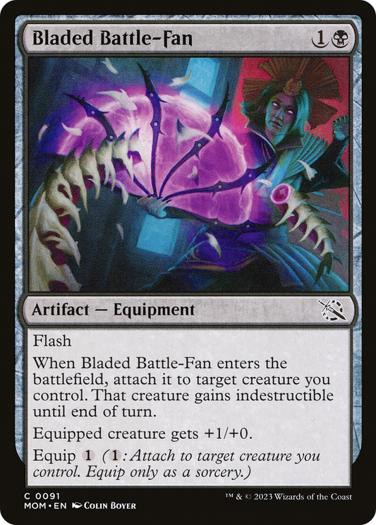 Bladed Battle-Fan - Foil