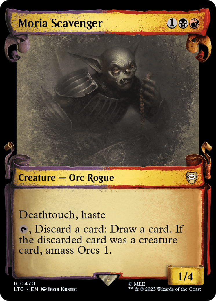 Moria Scavenger (0470) (Showcase) - Silver Foil