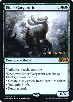 Elder Gargaroth (179) (Prerelease) - Foil