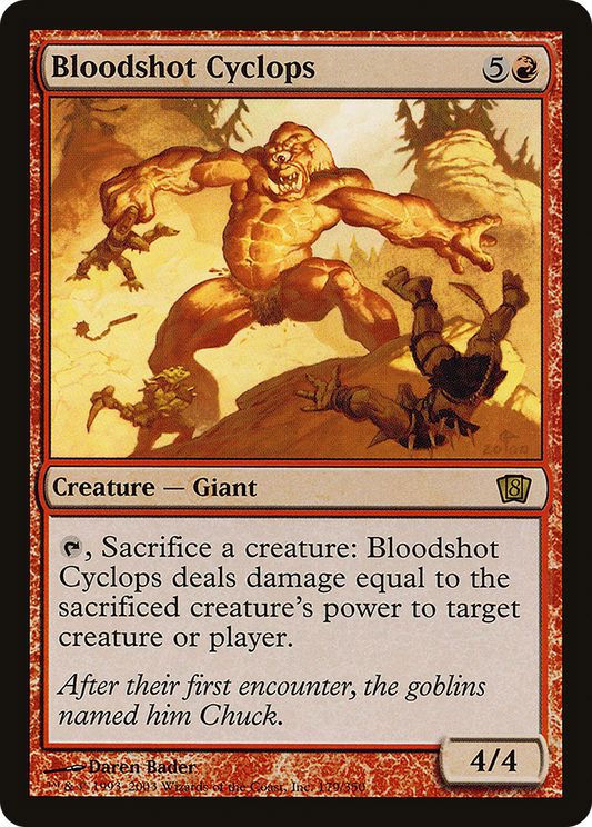 Bloodshot Cyclops - Foil