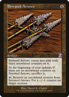 Serrated Arrows - Foil