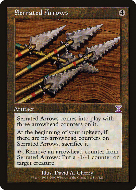 Serrated Arrows - Foil