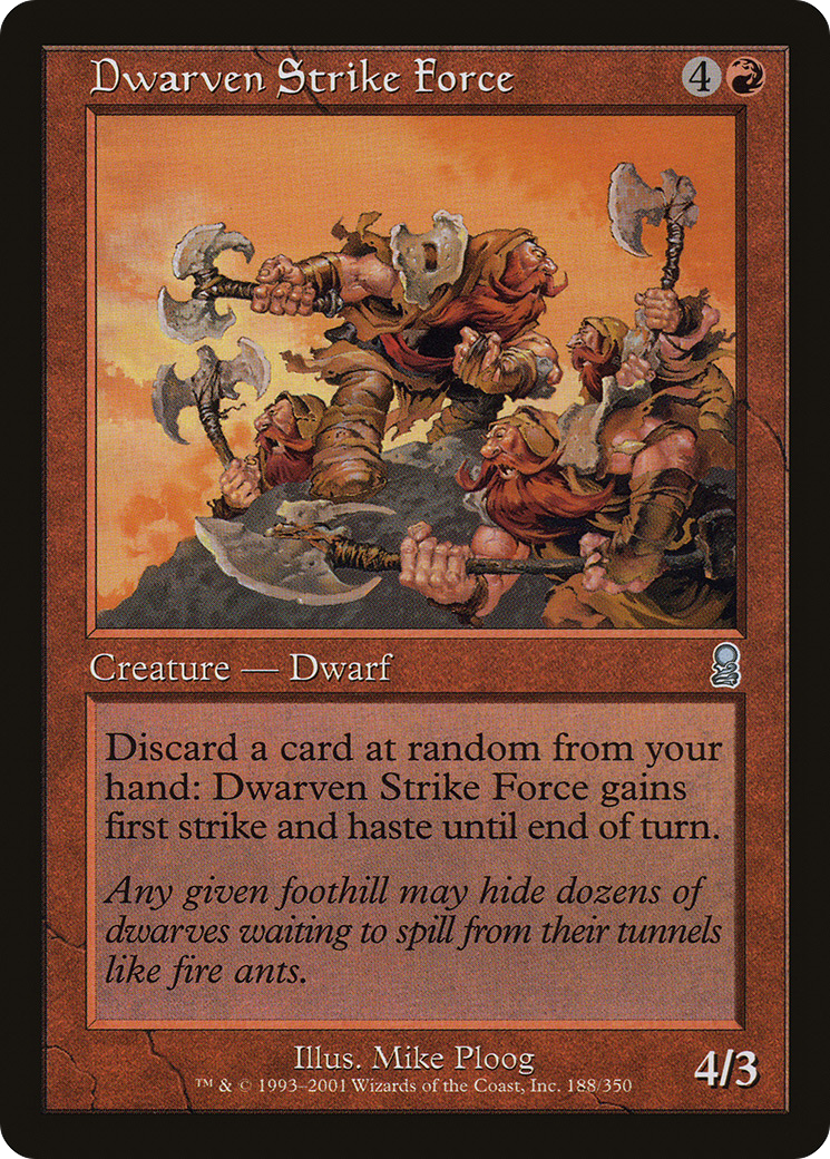 Dwarven Strike Force - Foil