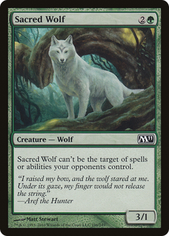 Sacred Wolf - Foil