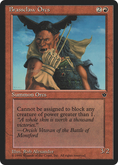 Brassclaw Orcs (Claws) (Illus. Rob Alexander)