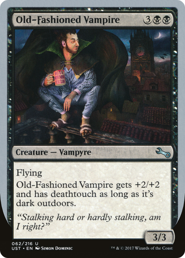 Old-Fashioned Vampire - Foil